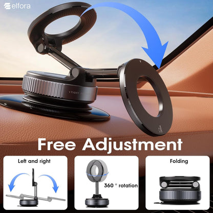 Vacuum Suction Magnetic Bracket